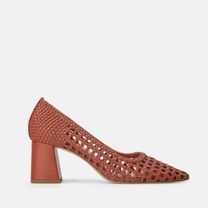 Zara Woven Heels